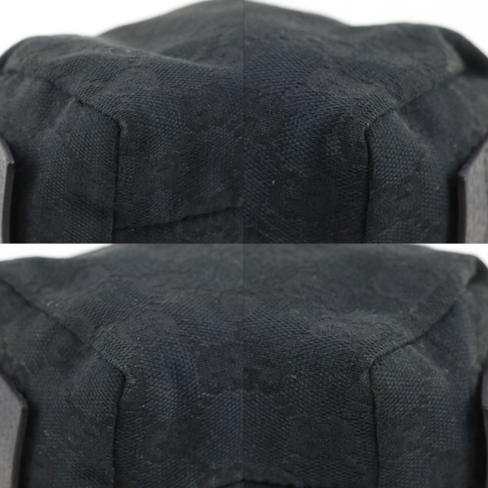 Gucci GG Canvas Black Pouch — view 4