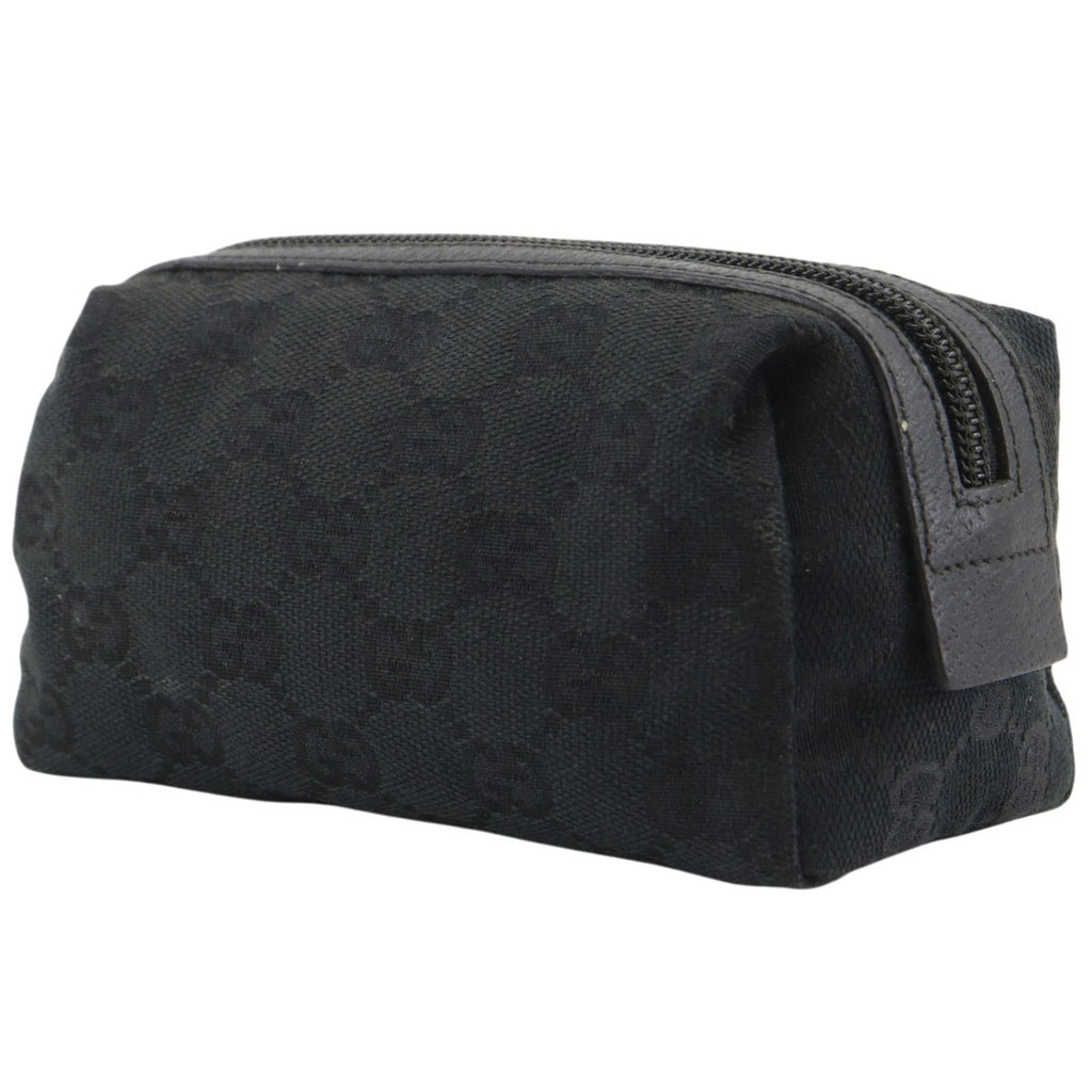 Gucci GG Canvas Black Pouch — view 2