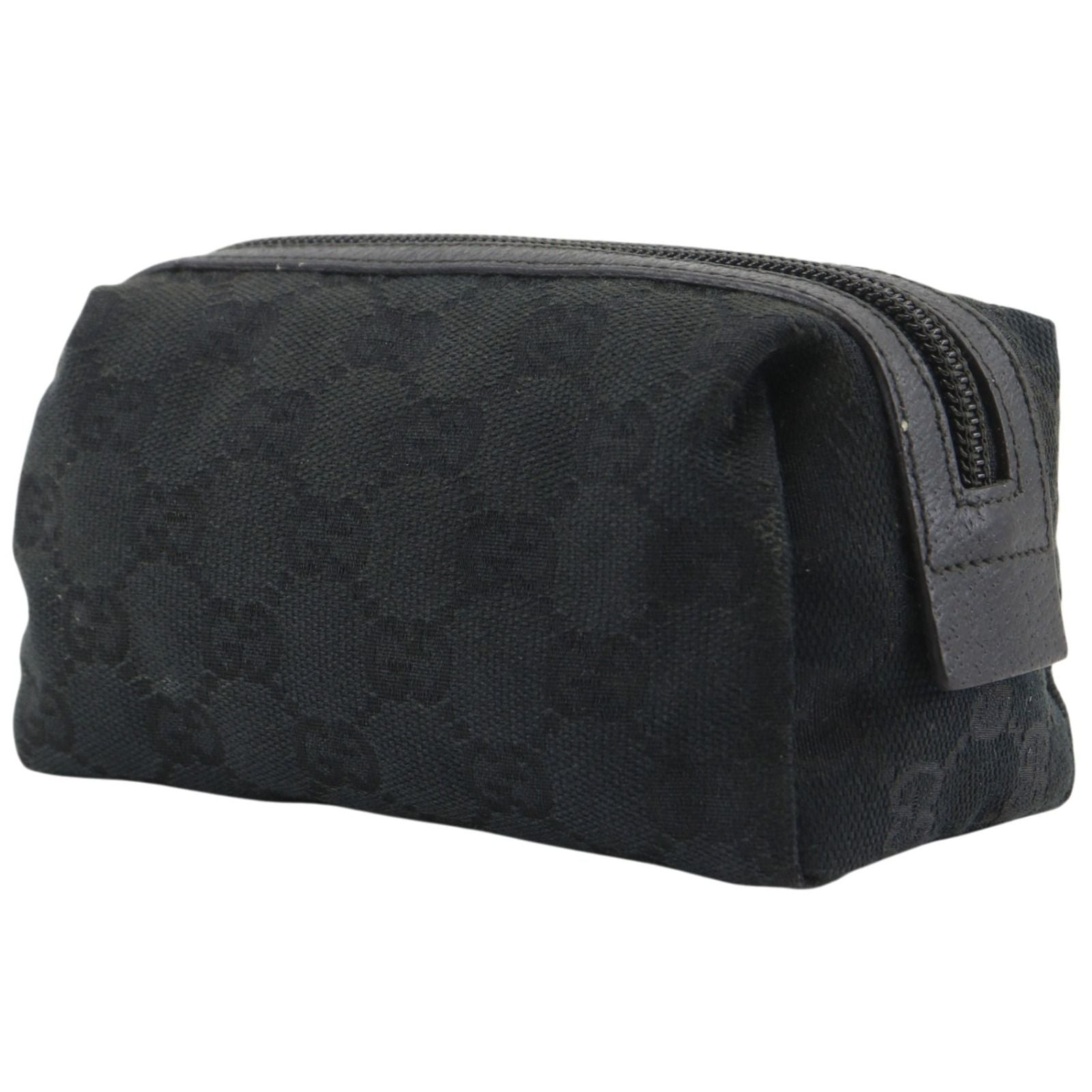 Gucci GG Canvas Black Pouch — view 2