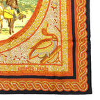 Hermes Carre 90 Sous le Cedre Under the Cedar Multicolor Silk Scarf — view 6