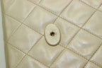 Chanel 0 Quilted GD Leather Chain Shoulder — view 9