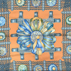 Hermes Carre 90 les Rubans du Cheval Horse Ribbon Decoration Scarf — view 7