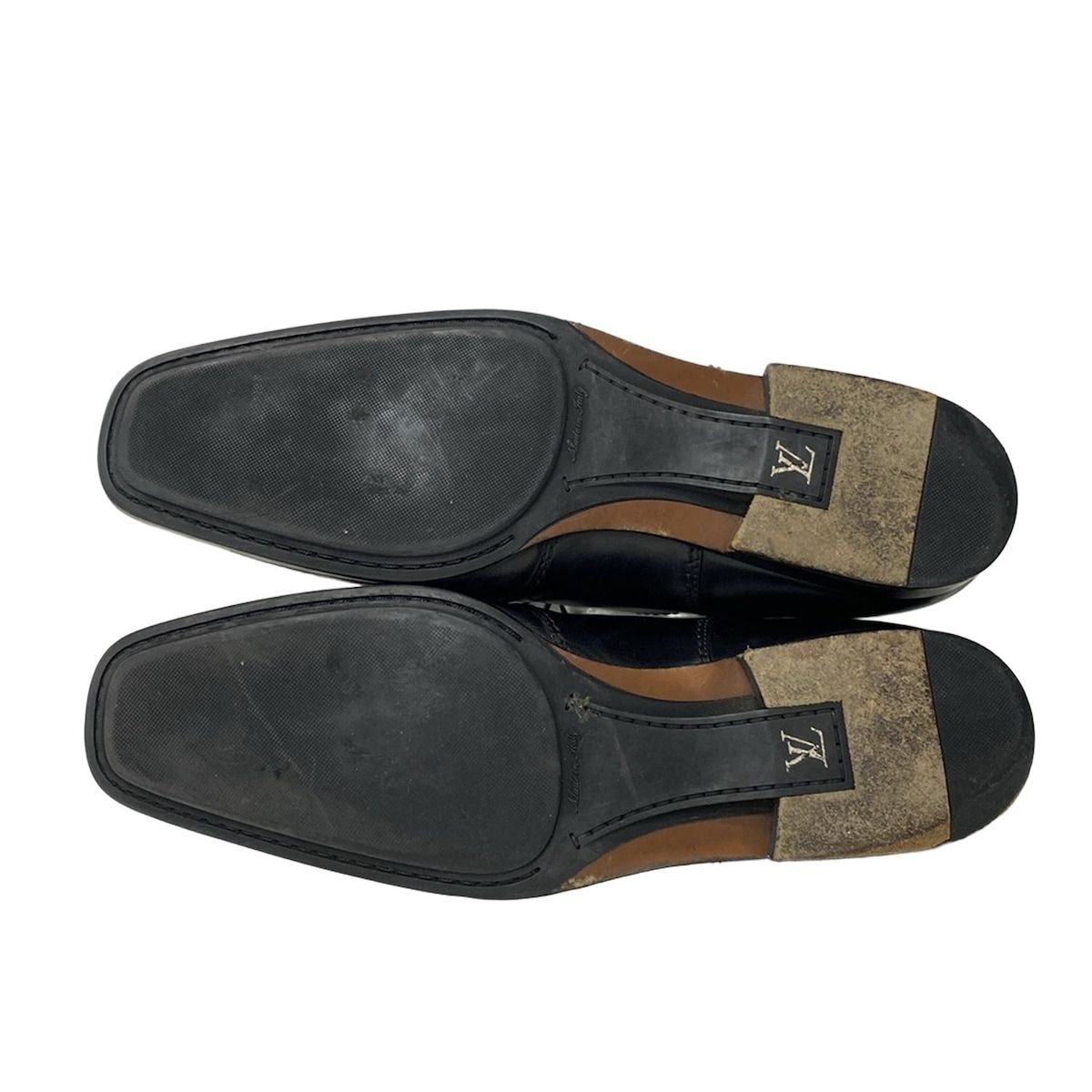 Louis Vuitton Shoes 8 Black Leather — view 4