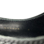 Louis Vuitton Shoes 8 Black Leather — view 6