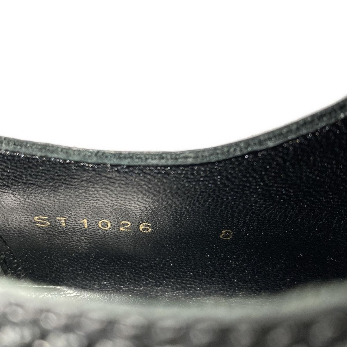 Louis Vuitton Shoes 8 Black Leather — view 6
