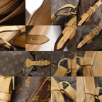 Louis Vuitton Montsouris GM Monogram Canvas Brown Backpack — view 9