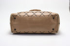 Chanel Wild Stitch Gunmetal Leather Handbag — view 3