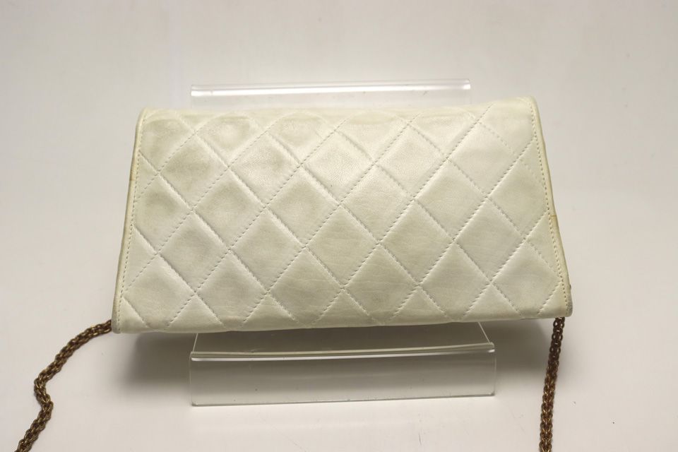 Chanel Quilted GD Leather Chain Shoulder — view 2