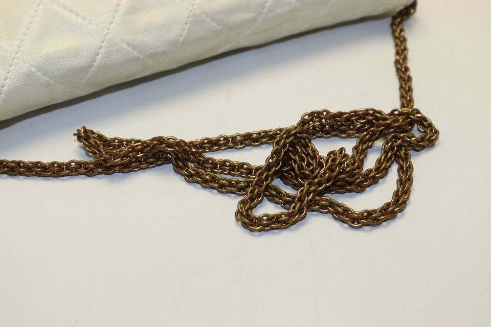 Chanel Quilted GD Leather Chain Shoulder — view 6