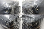 Chanel 16 Jumbo CC Logo Quilted Leather Chain Shoulder — view 4
