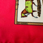 Hermes Scarf Silk 48 Cheveaux Au Paddock 48 Horses in the — view 7