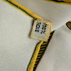 Hermes Carre 90 Scarf Silk les Armes de Paris Coat of Arms of White — view 7