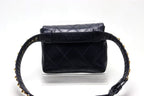 Chanel Bicolor Quilted GD Leather Belt — view 2