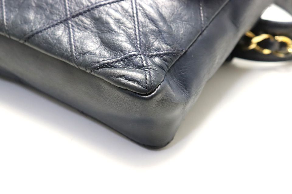 Chanel Bicolor Quilted GD Leather Belt — view 4