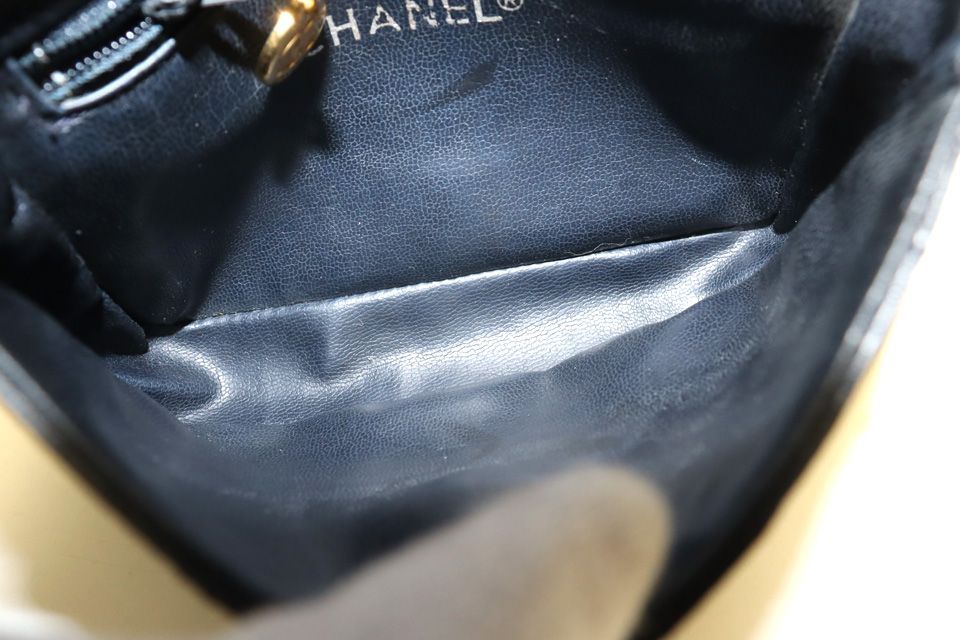 Chanel Bicolor Quilted GD Leather Belt — view 7
