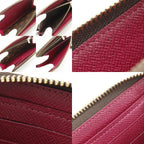 Louis Vuitton Portefeuille Clemence Zip Around Monogram Canvas Fuchsia — view 8