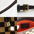 Louis Vuitton Gazelle Damier Sauvage 2-Way Calf Hair Brown Shoulder — view 9