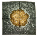 Hermes Scarf Silk L'annee Des Etoiles Year of the Stars Dark Green