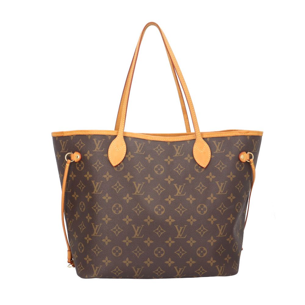 Louis Vuitton Neverfull Monogram Tote Canvas Brown