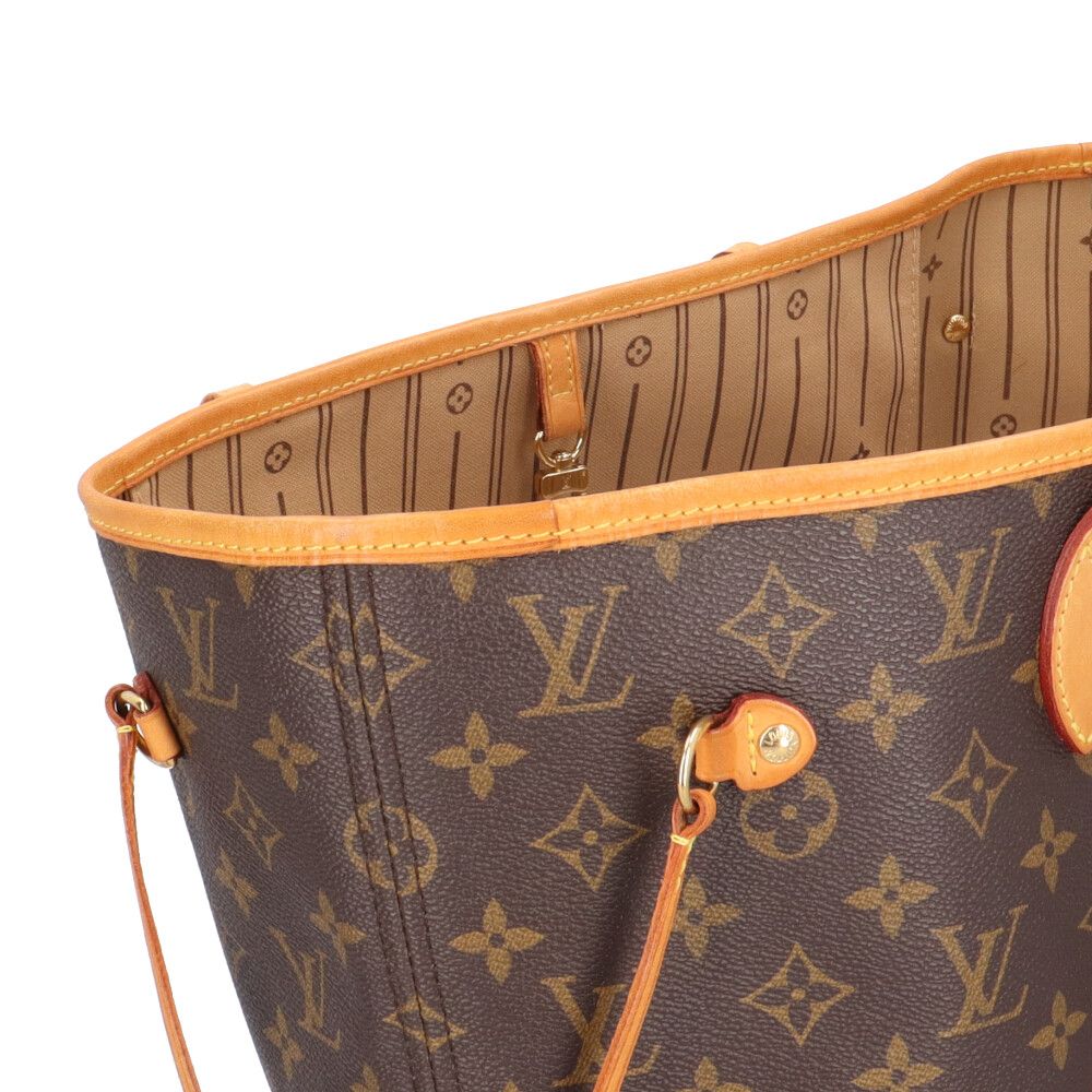 Louis Vuitton Neverfull Monogram Tote Canvas Brown — view 7