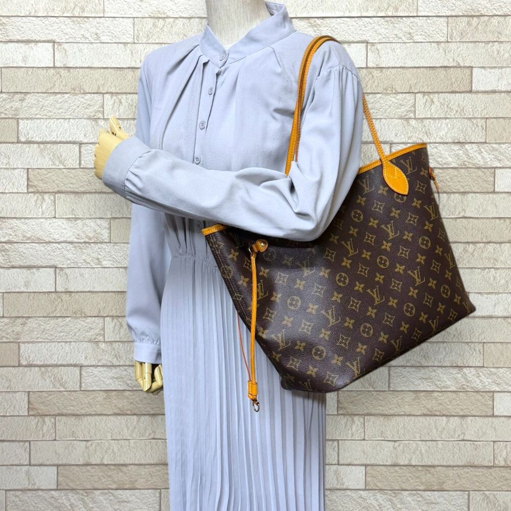 Louis Vuitton Neverfull Monogram Tote Canvas Brown — view 2