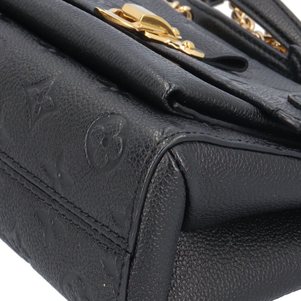 Louis Vuitton Vavin BB Monogram Empreinte Shoulder Bag Black — view 7