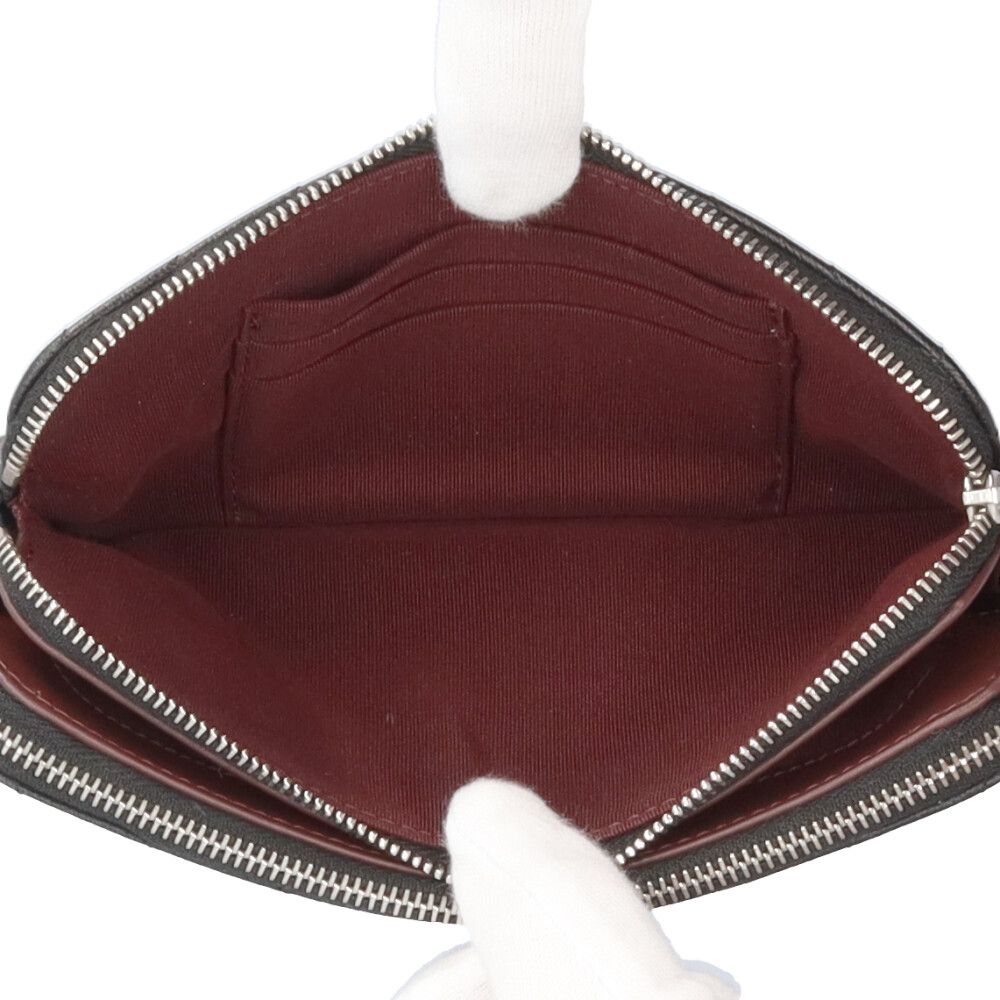 Chanel Stitch Shoulder Bag Leather Black — view 7