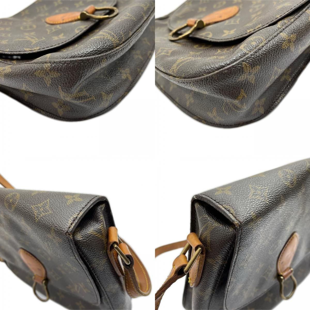 Louis Vuitton Shoulder Bag Saint Cloud GM Brown — view 7