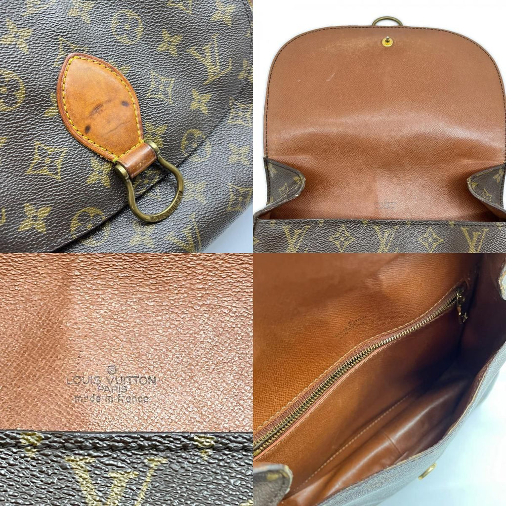 Louis Vuitton Shoulder Bag Saint Cloud GM Brown — view 8