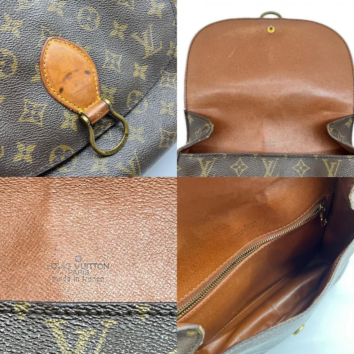 Louis Vuitton Shoulder Bag Saint Cloud GM Brown — view 8