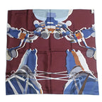 Hermes Carre 90 Double Face Drive ME Crazy Scarf — view 2