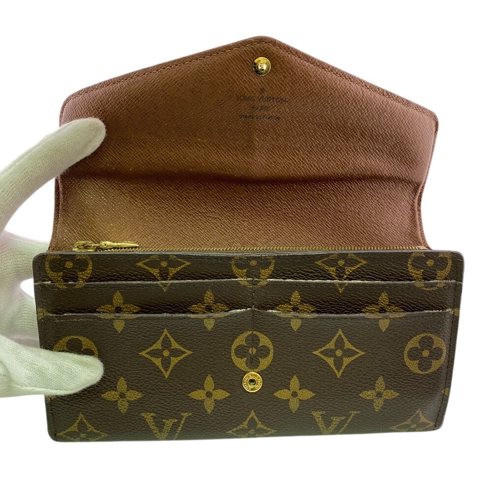 Louis Vuitton Portefeuille Sarah Monogram Wallet — view 6