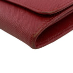 Prada Compact Saffiano Leather Bifold Wallet — view 4
