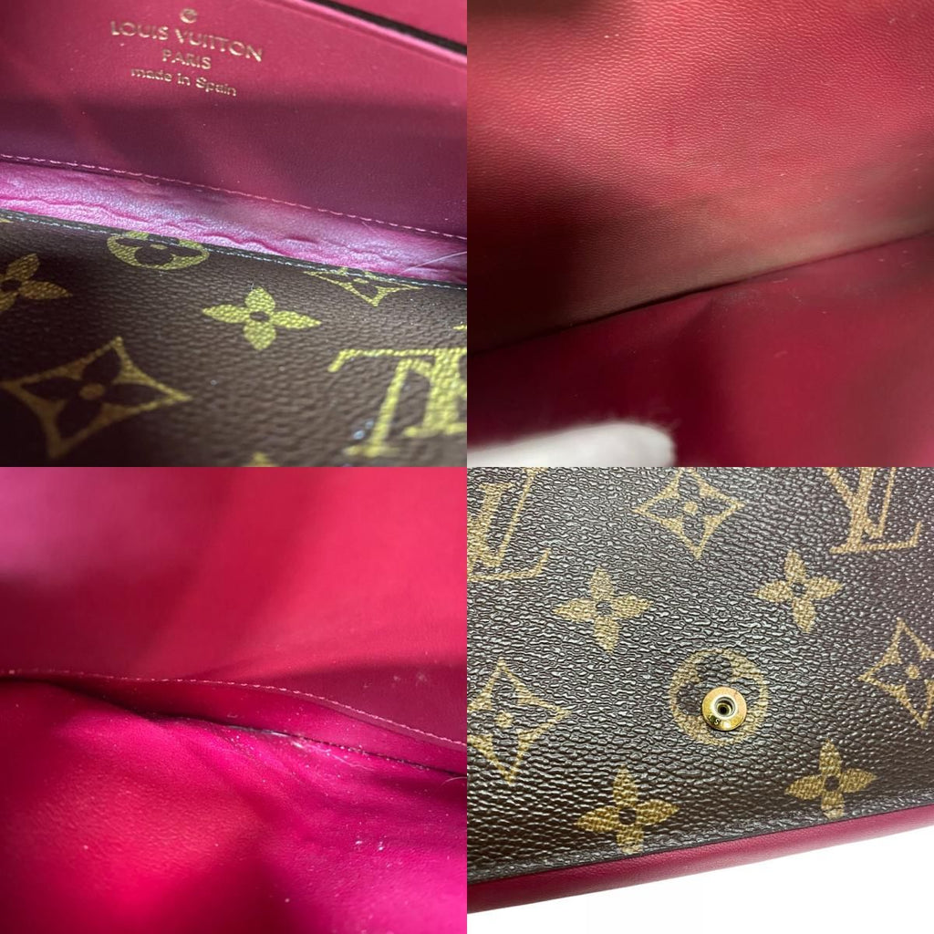 Louis Vuitton Portefeuille Flor Monogram Wallet — view 8