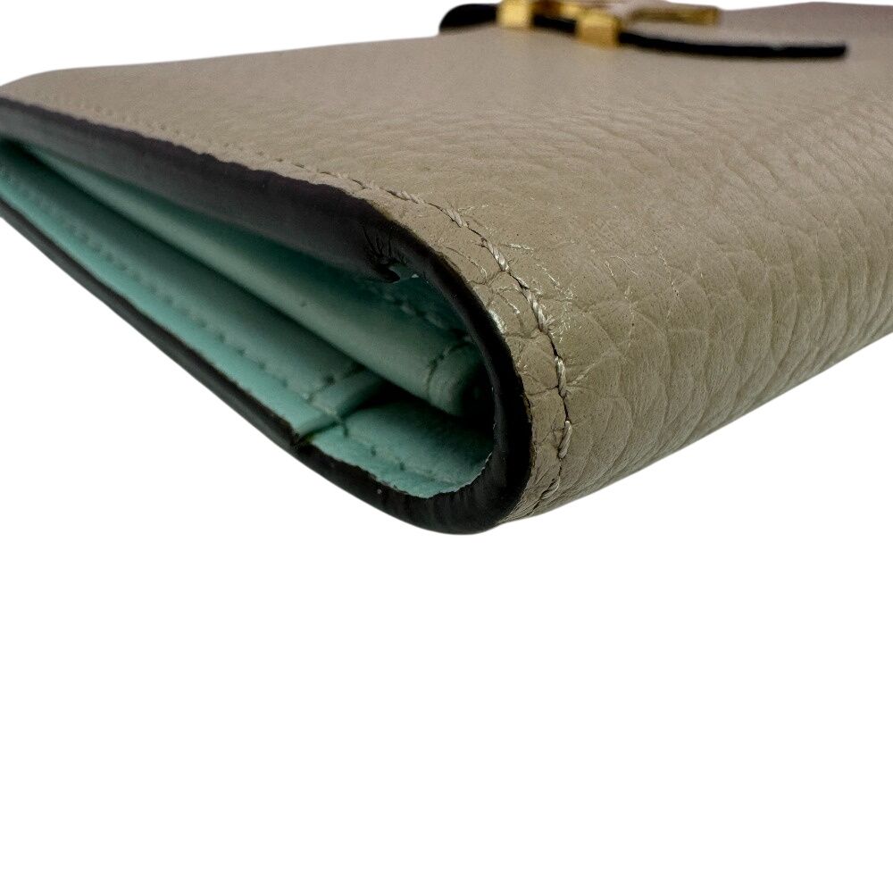 Louis Vuitton Wallet Vertical LV Logo Bifold — view 3