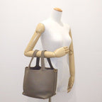 Hermes Handbag Picotin Lock Etoupe Taurillon Clemence Gold — view 9