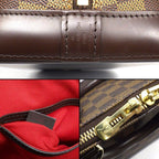 Louis Vuitton Handbag Alma Brown Damier Ebene Canvas Gold — view 6