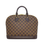 Louis Vuitton Handbag Alma Brown Damier Ebene Canvas Gold — view 2