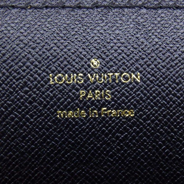 Louis Vuitton Shoulder Bag Book Wallet on Chain Monogram Reverse Black Leather — view 7