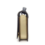 Louis Vuitton Shoulder Bag Book Wallet on Chain Monogram Reverse Black Leather — view 3