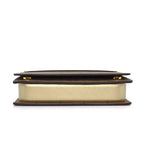 Louis Vuitton Shoulder Bag Book Wallet on Chain Monogram Reverse Black Leather — view 4