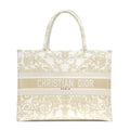 Dior Tote Book White Esque Butterfly Conelli Embroidery