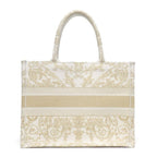 Dior Tote Book White Esque Butterfly Conelli Embroidery — view 2