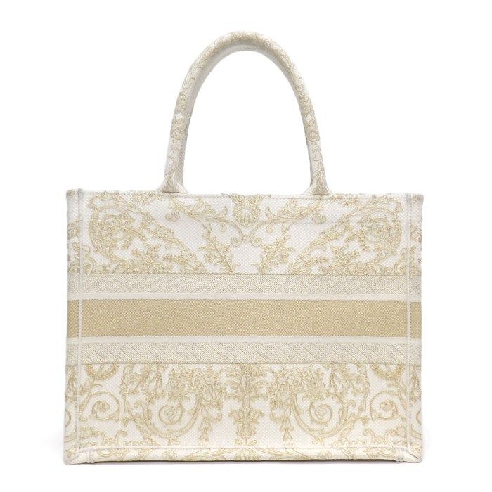 Dior Tote Book White Esque Butterfly Conelli Embroidery — view 2