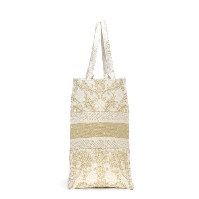 Dior Tote Book White Esque Butterfly Conelli Embroidery — view 3