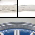 Rolex Watch Oyster Perpetual 41 Roulett Med Blue Dial Luminous Index Hands SS — view 5