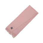Hermes Shawl Scarf Large Luxury Cashmere Fringe Pink — view 3