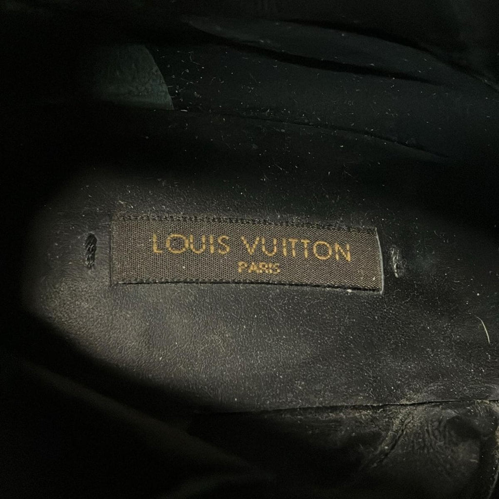 Louis Vuitton Short Boots 36.5 Black Leather — view 6