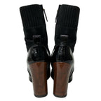Louis Vuitton Short Boots 36.5 Black Leather — view 3