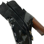 Louis Vuitton Short Boots 36.5 Black Leather — view 5